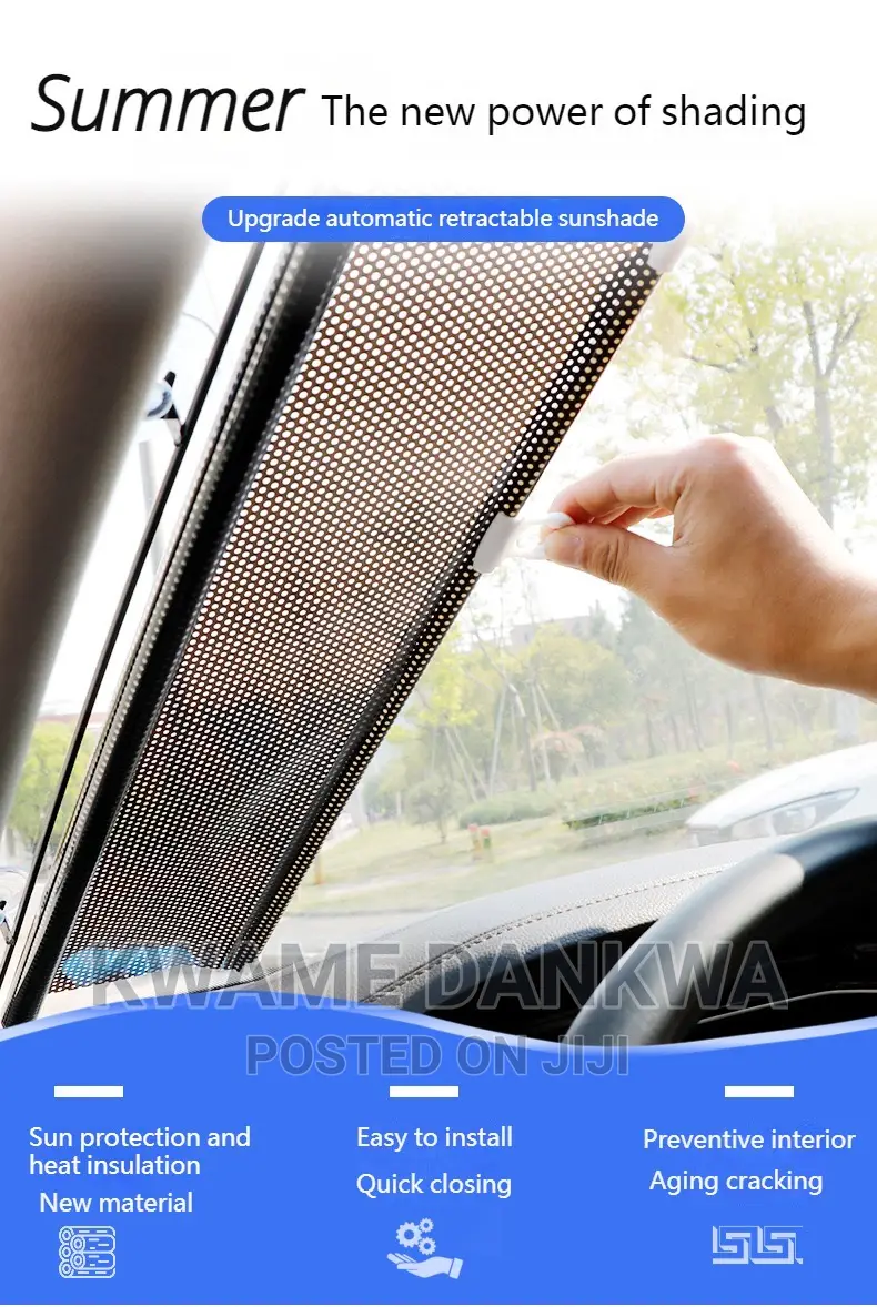 Front Windshield Universal Sun Shade
