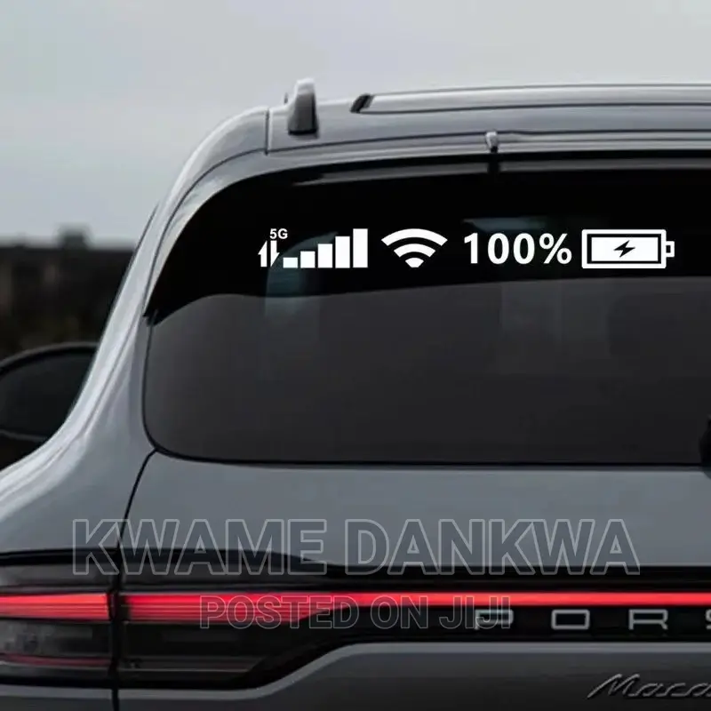 Reflective and Decorative WIFI and Full Battery Decals