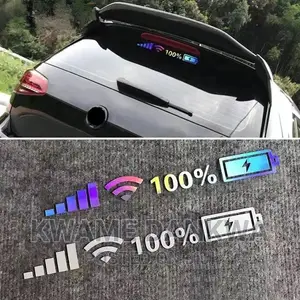 Reflective and Decorative WIFI and Full Battery Decals