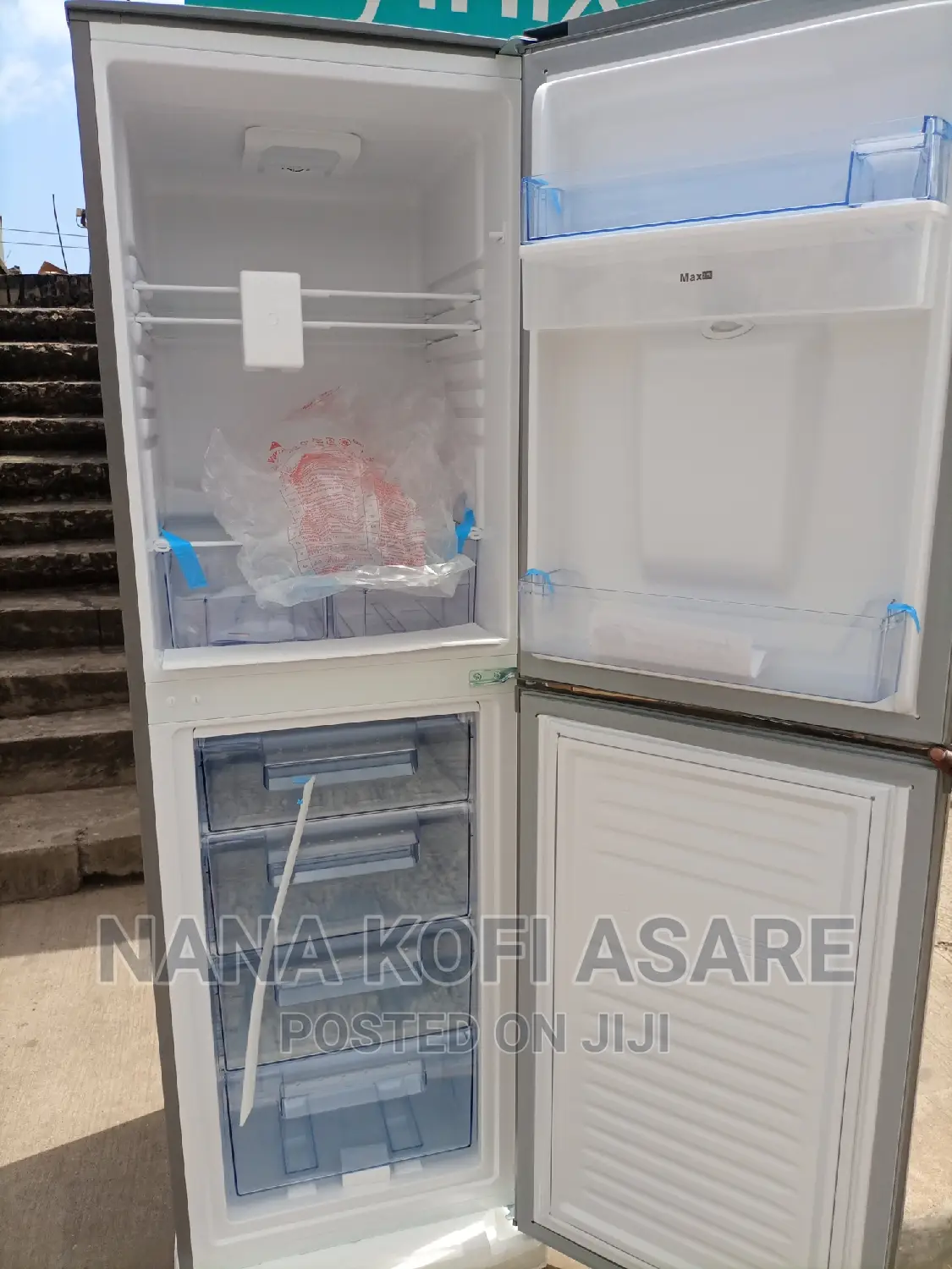 Pearl 250litres Buttom Freezer Refrigerator