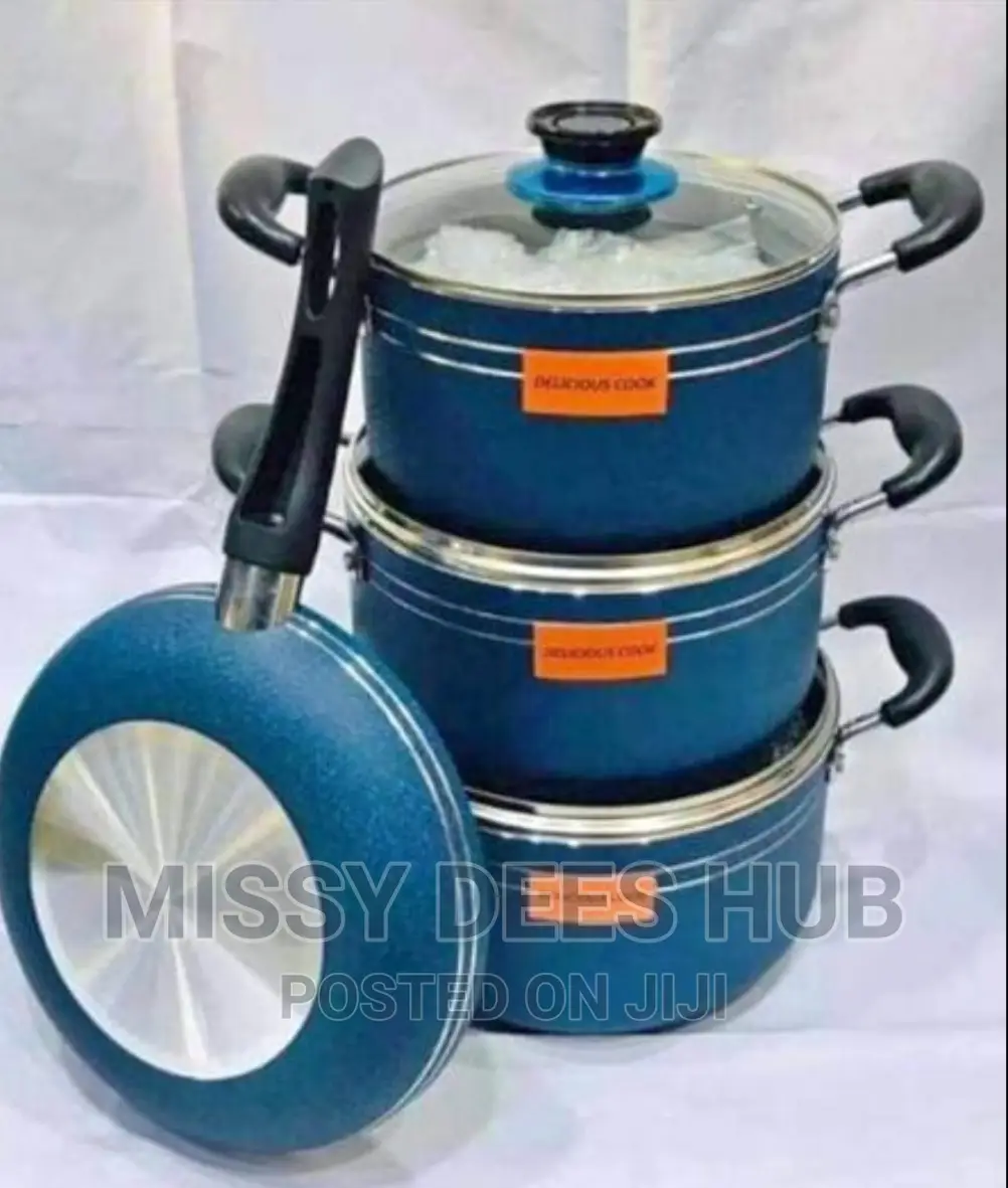 4pcs Delicious Cook Non-Stick Cookware
