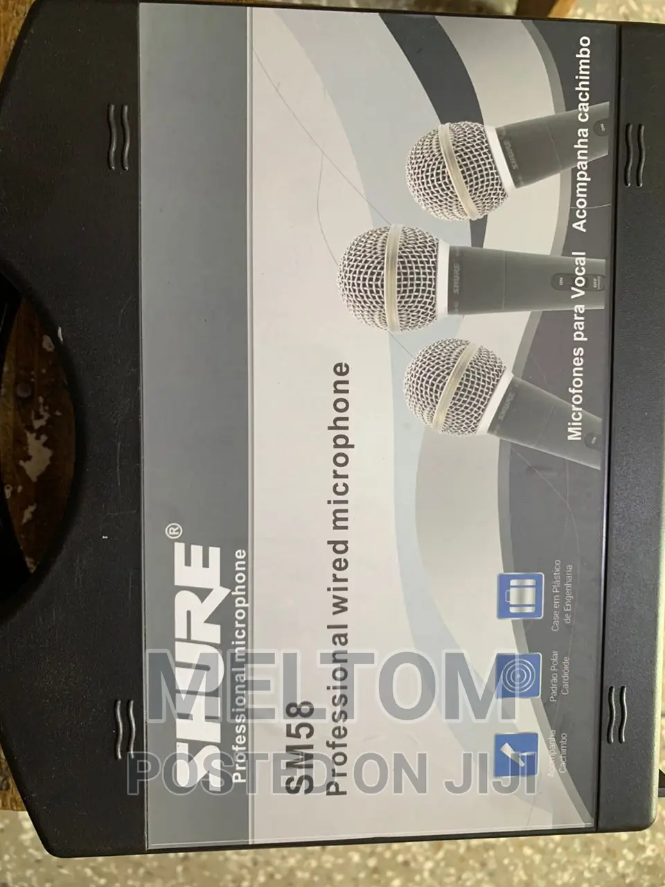 Shure Sm58 3in1 Briefcased Cord Microphone