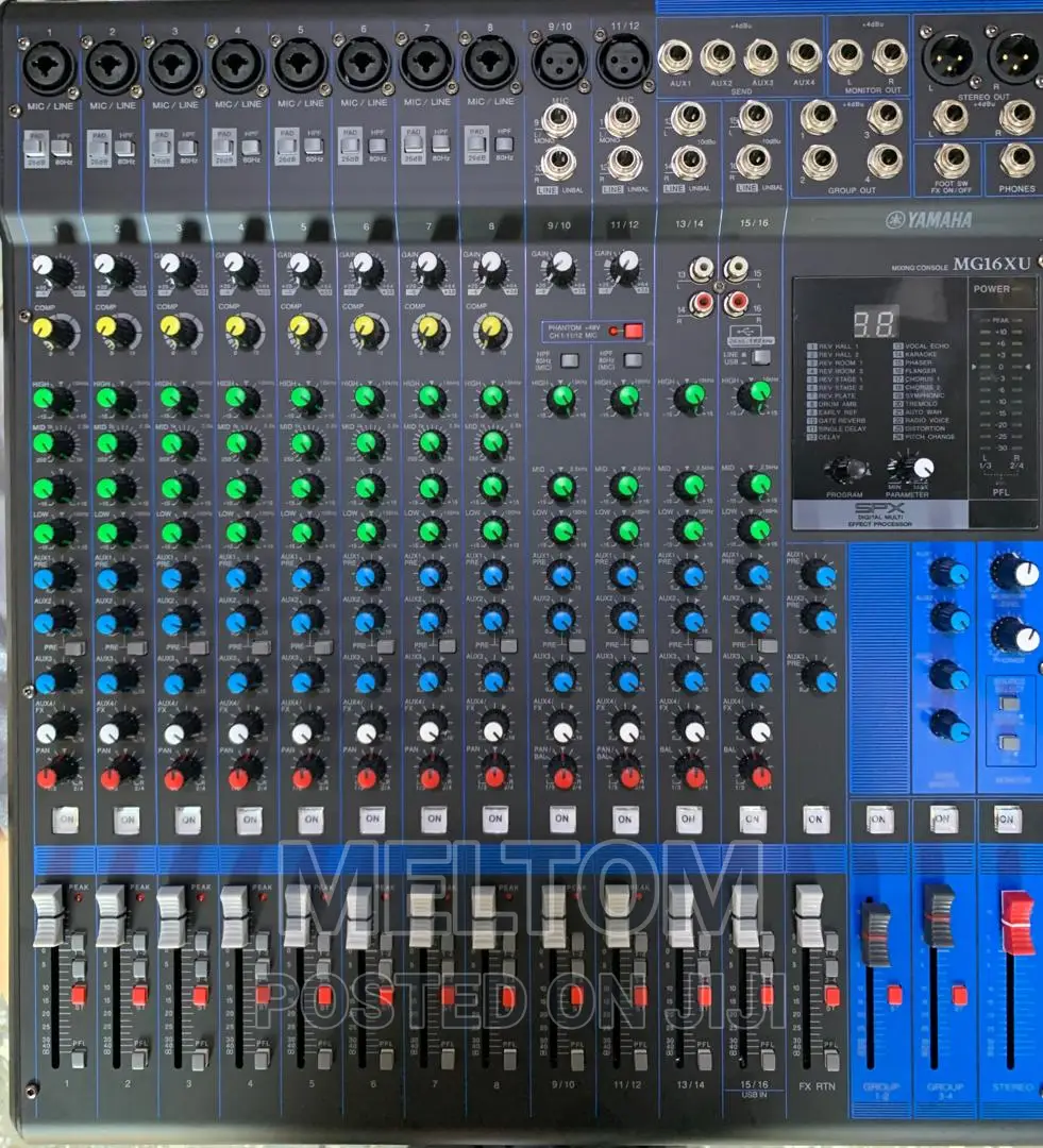 Yamaha Mg16xu 16channels Mixer