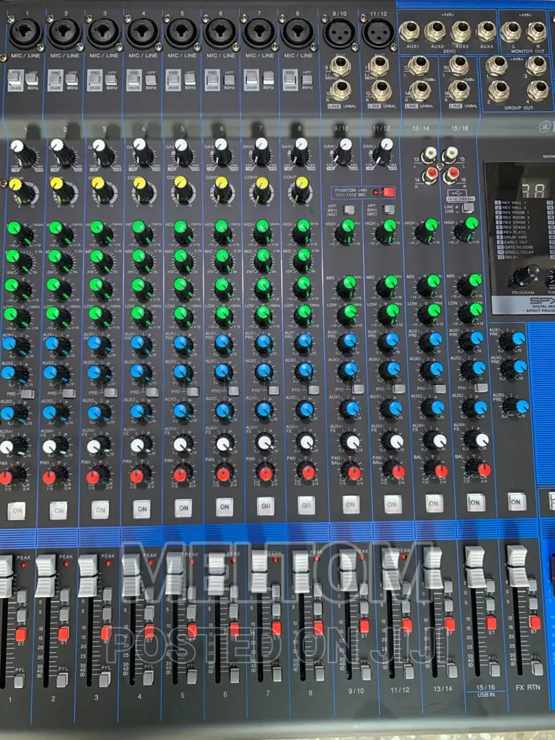 Yamaha Mg16xu 16channels Mixer