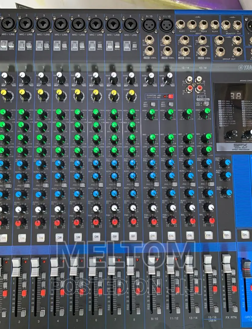 Yamaha Mg16xu 16channels Mixer