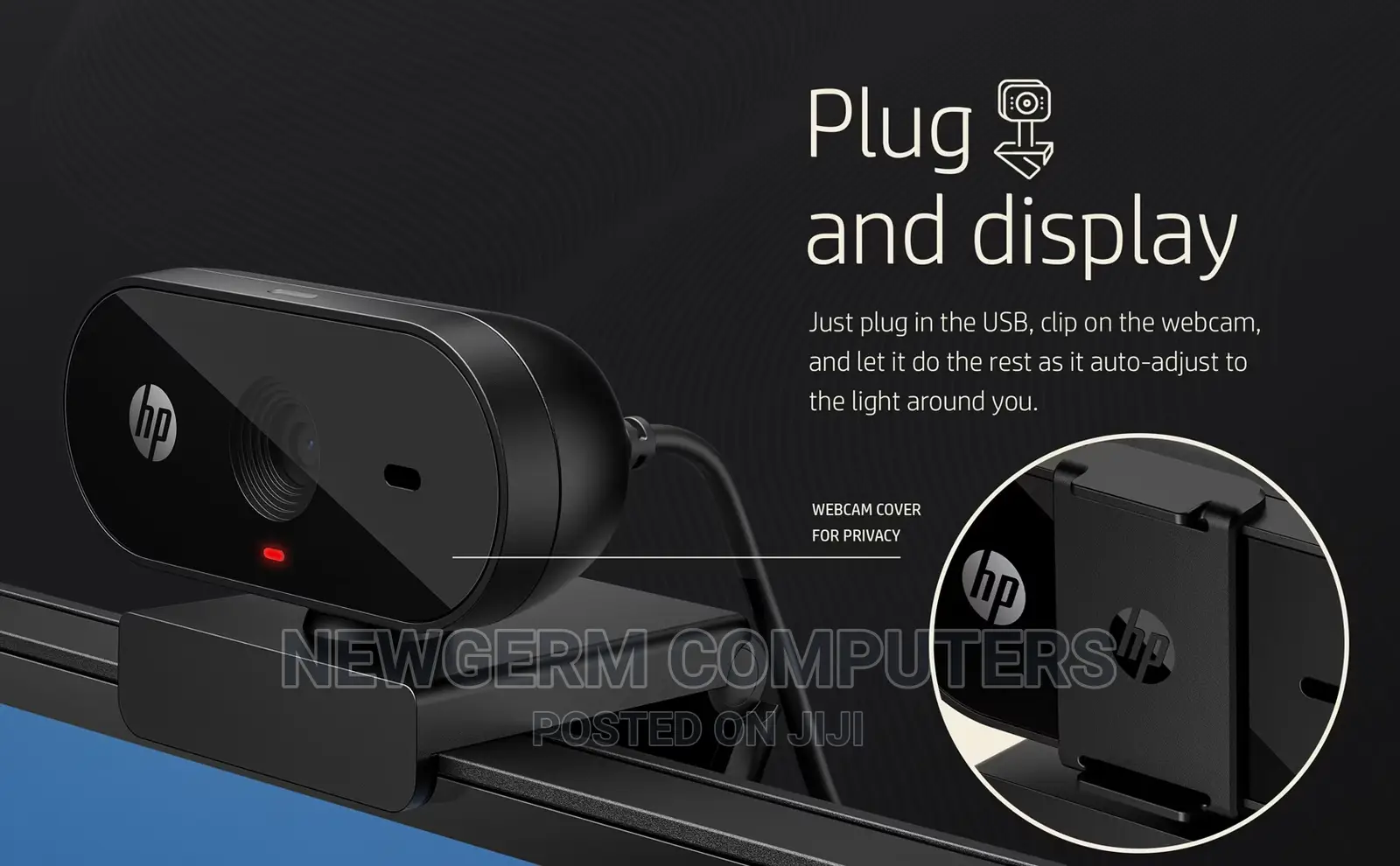 HP 1080p FHD Webcam