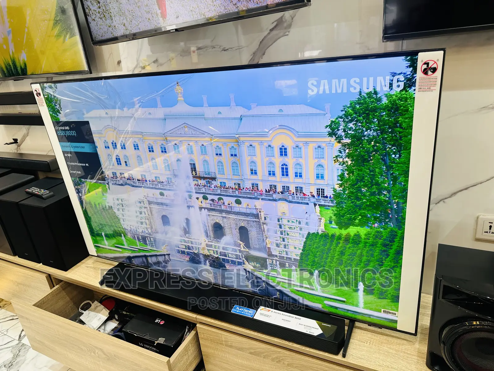 Super High Quality Uhd Smart Samsung 55”Bu8000 Tv
