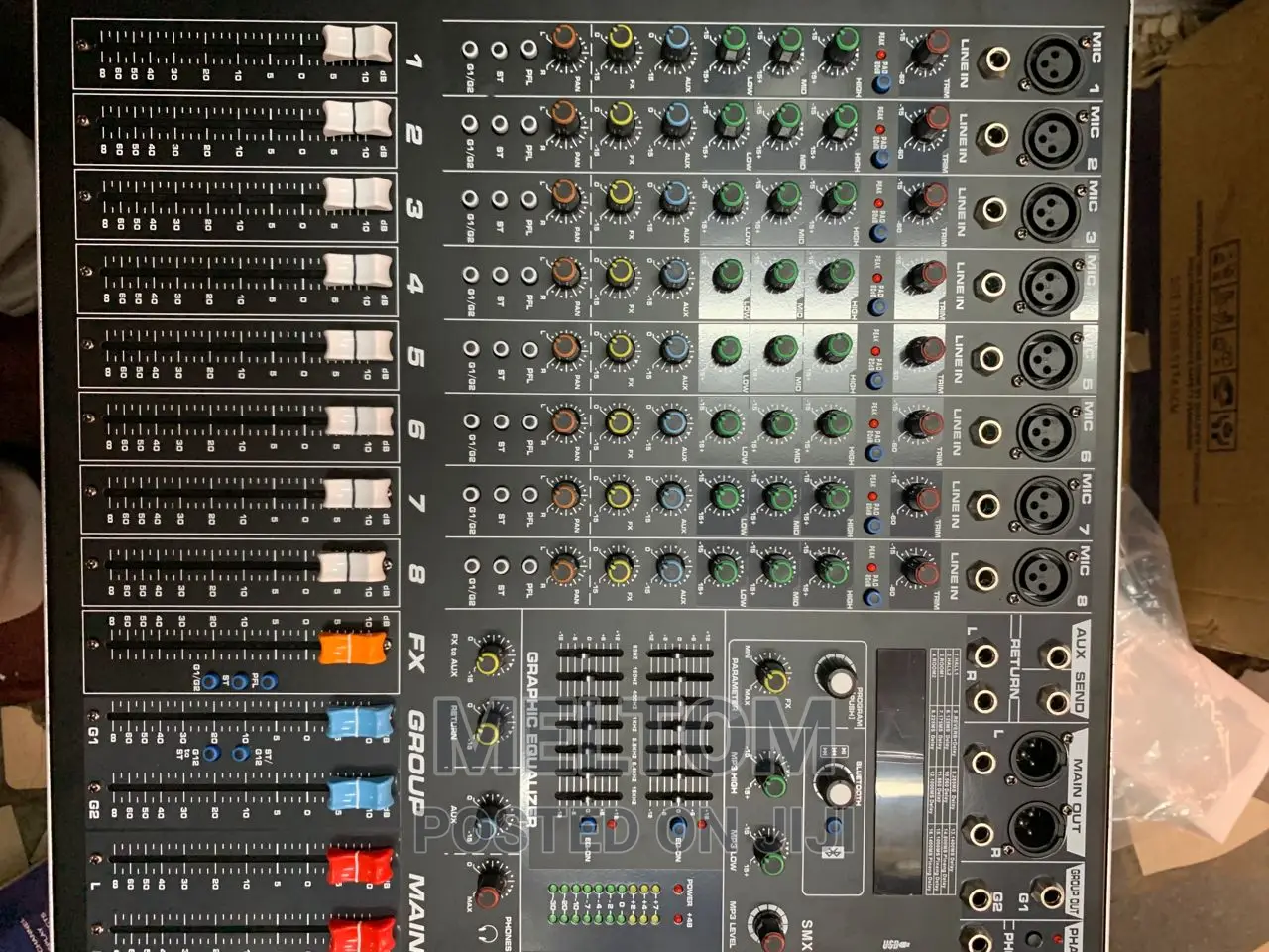 Yamaha SMX800 8channels Professional Raw Mixer