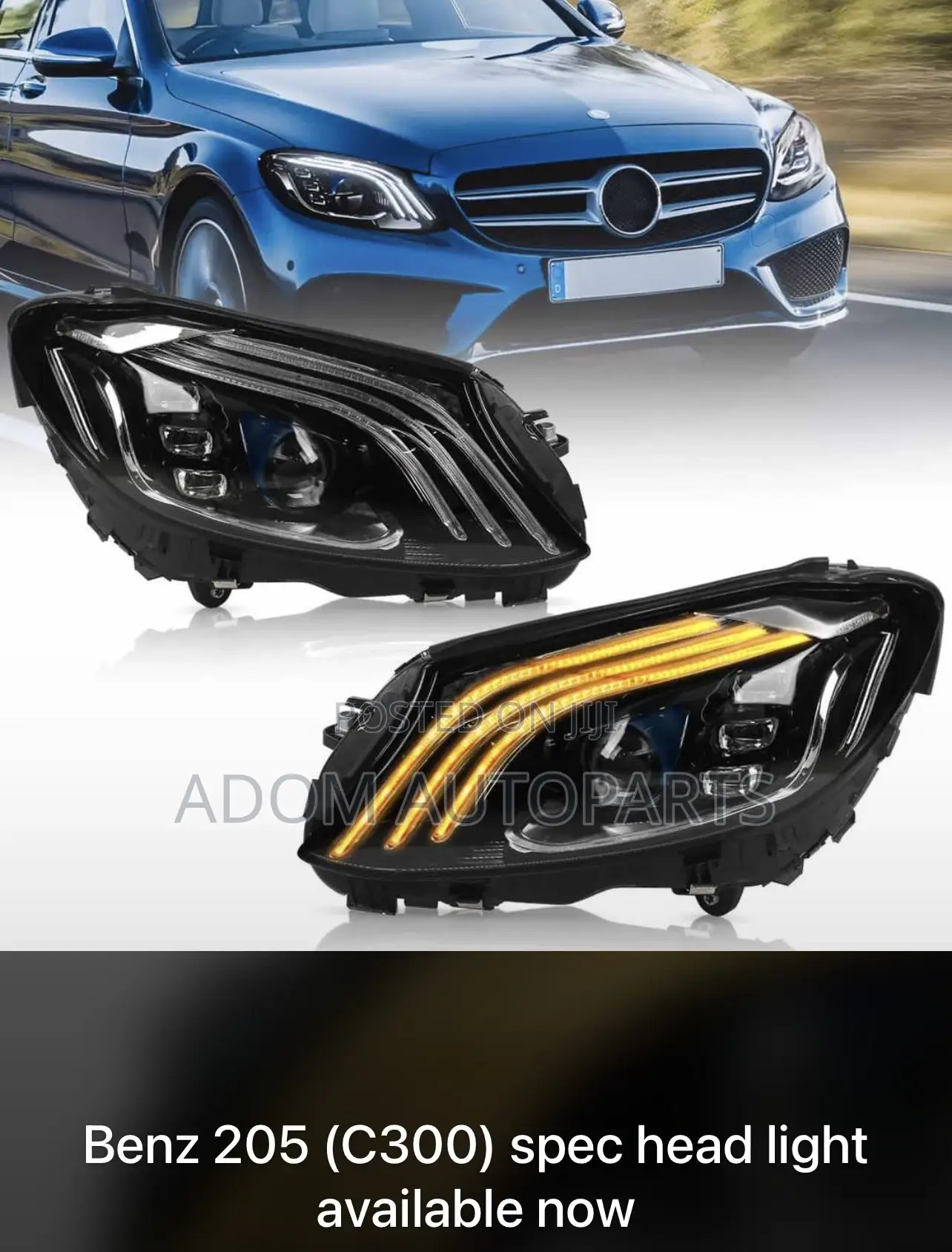 Benz 205 (C300) Spec Headlight Available