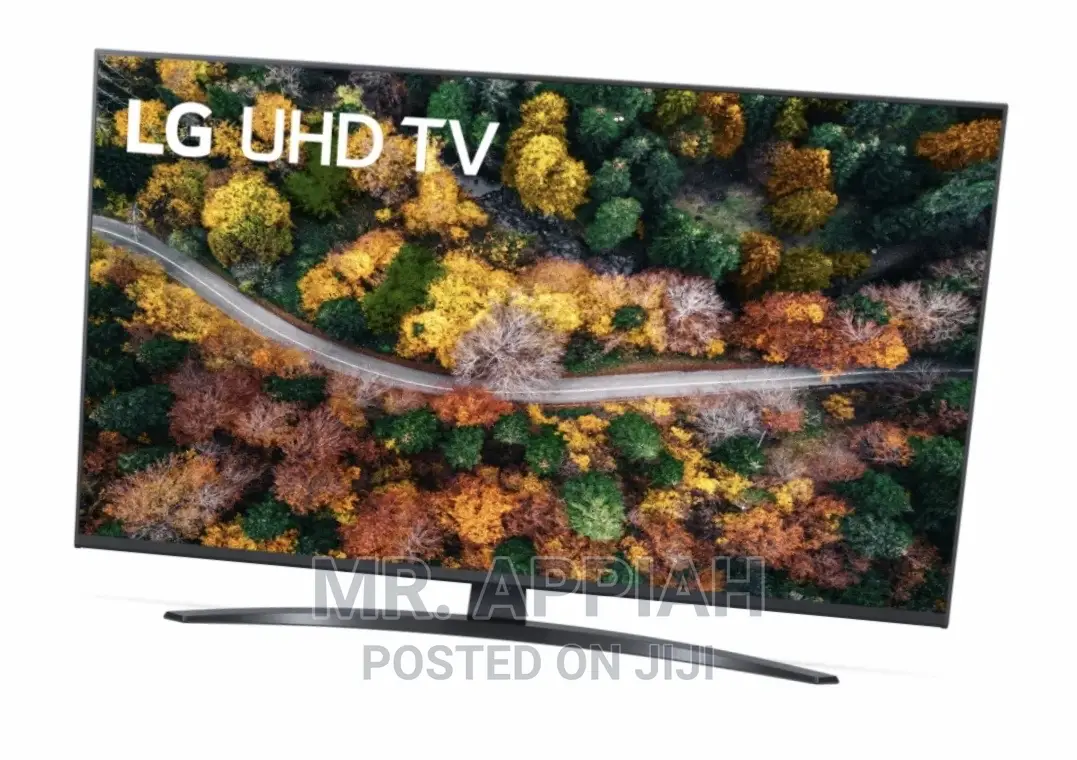 Slim Black LG 50 Inch AI Thinq Uhd Smart Tv(50UP7800).
