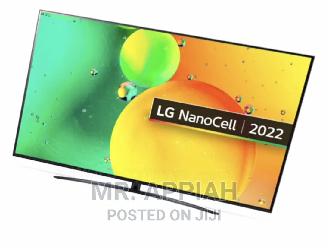 Fabulous LG 65NANO763 65 Inch Smarr Nanocell Tv.