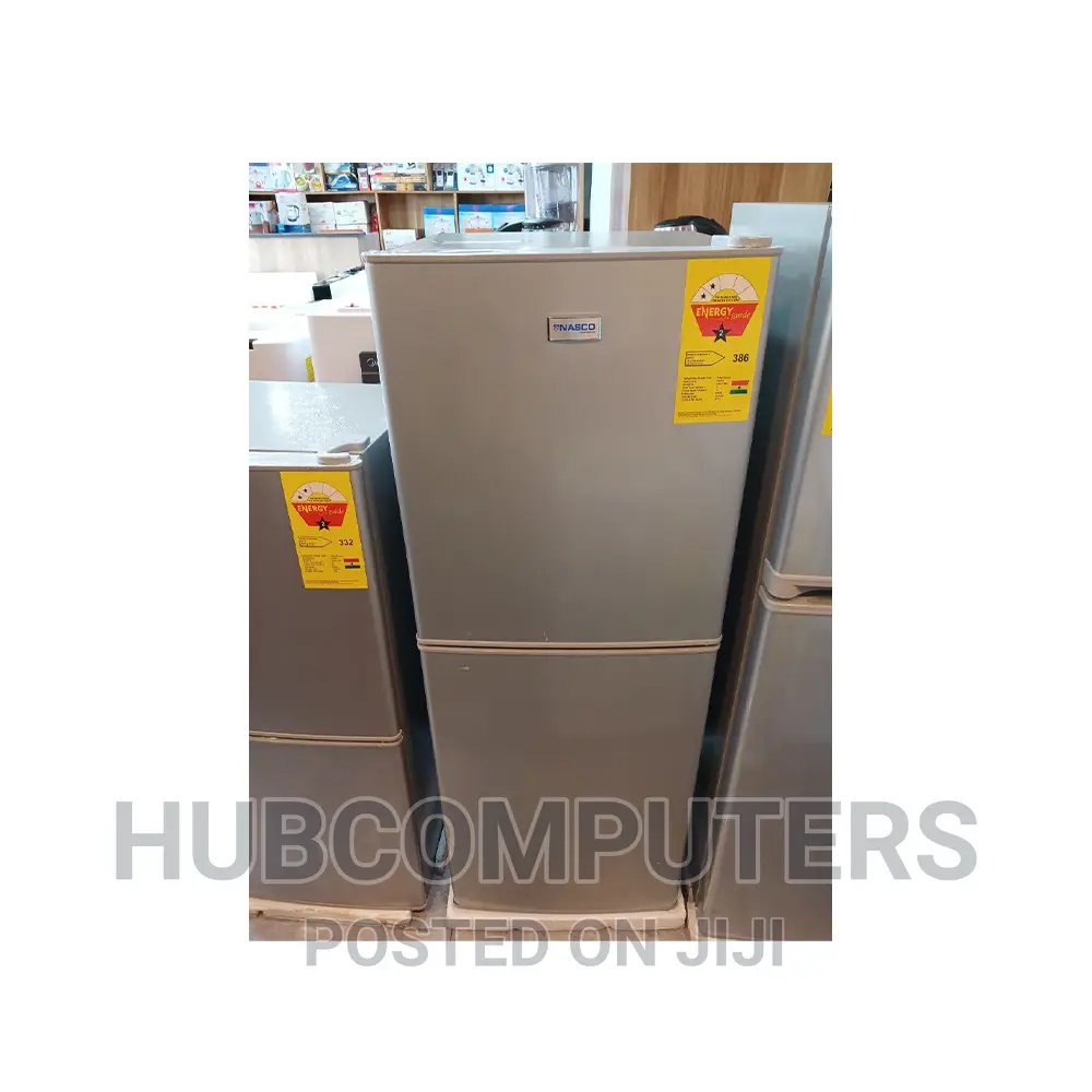 NascoF218fl Fridge Top Freezer 158ltr Silver in Madina Kitchen