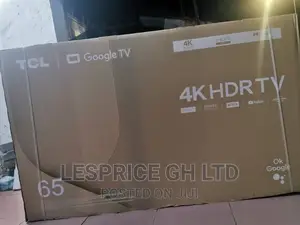 TCL 65” Android HDRTV//Quality Enhancer