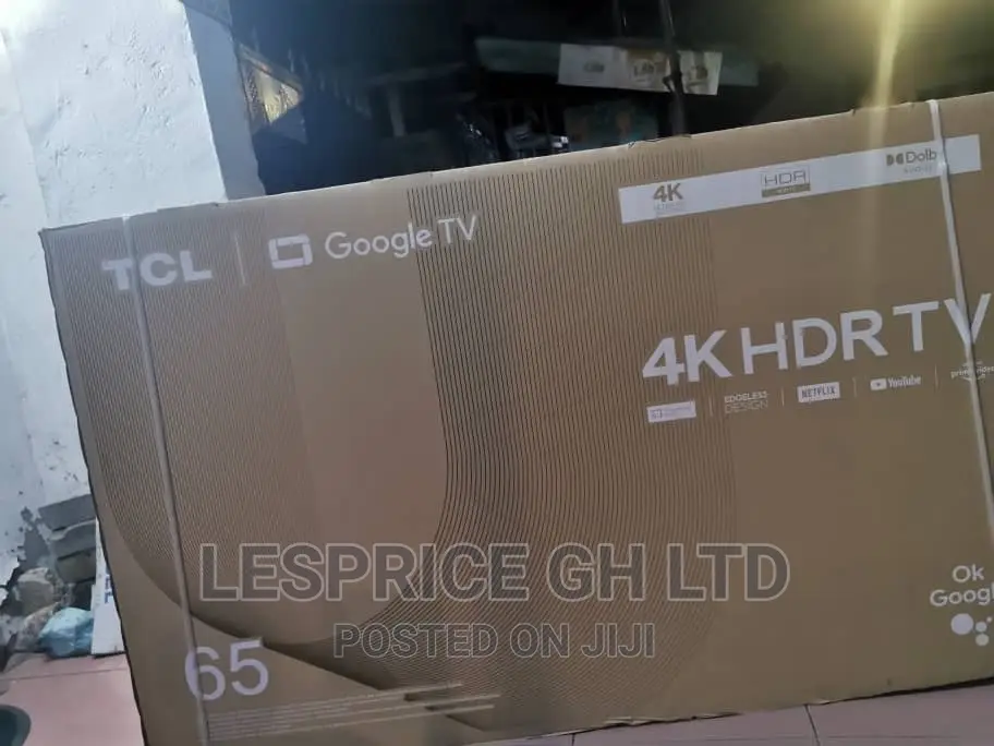TCL 65” Android HDRTV//Quality Enhancer