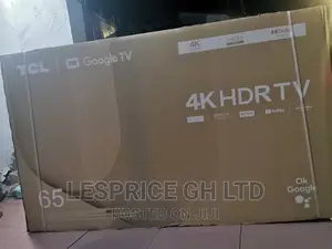 TCL 65” Android HDRTV//Exclusive!!