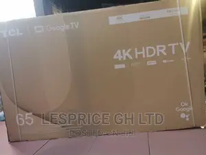 Unique TCL 65” Android HDRTV