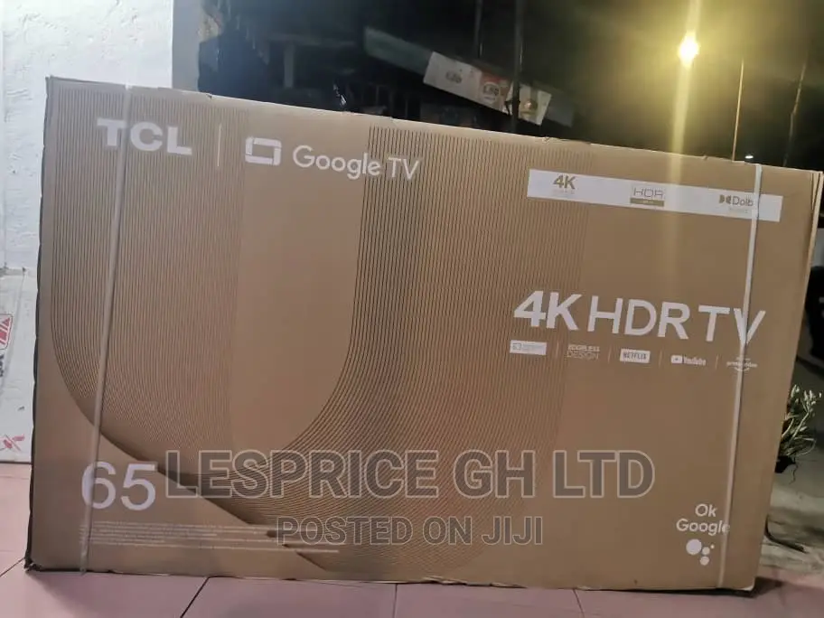 Approved TCL 65” Android HDRTV