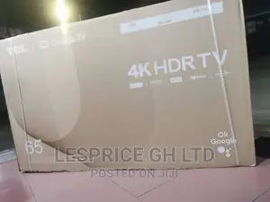TCL 65” Android Smart Brand New