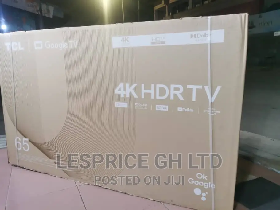 Luxury TCL 65” Android HDRTV