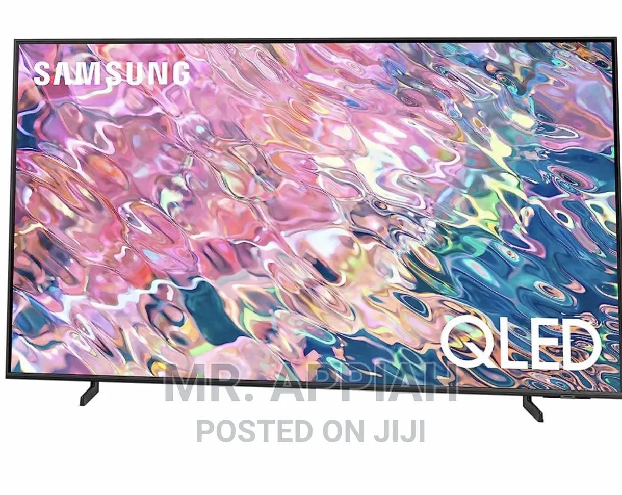 Slim Black Samsung 55 Inch QLED Uhd Smart Tv(55Q60B).