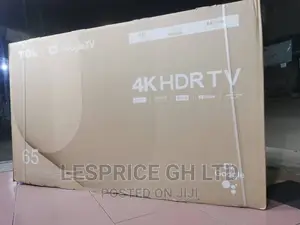 New Tech//TCL 65” Android HDRTV