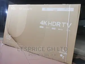 New Tech//TCL 65” Android HDRTV