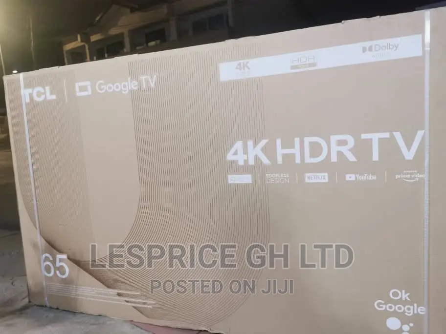 Top Quality//TCL 65” Android HDRTV