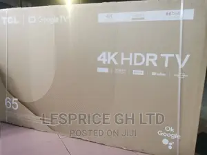 Top Quality//TCL 65” Android HDRTV