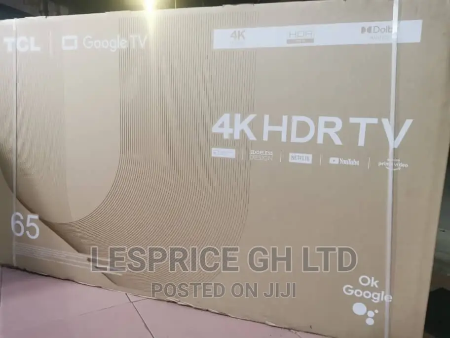 Top Quality//TCL 65” Android HDRTV