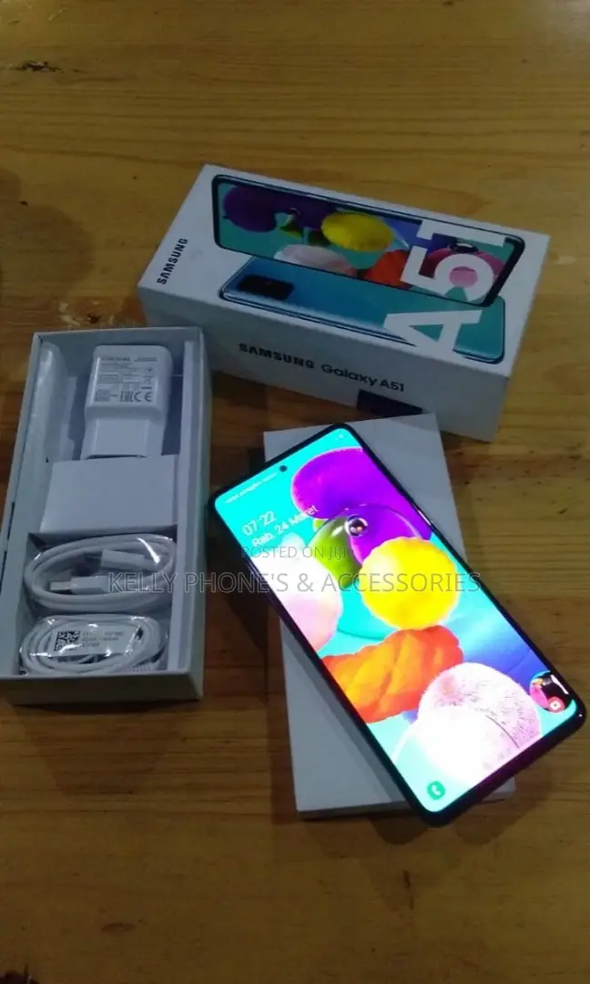 New Samsung Galaxy A51 128 GB Black
