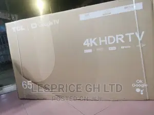 High Quality ~TCL 65” Android Bluetooth TV