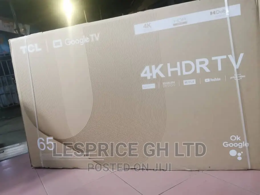 High Quality ~TCL 65” Android Bluetooth TV
