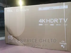 Quality Life~TCL 65” Android Bluetooth TV