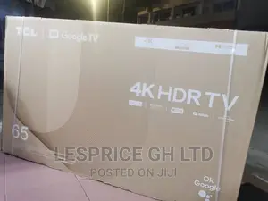 TCL 65” Android HDRTV// WI-FI