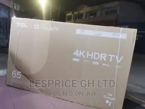 Enjoy the Quality of TCL 65” Android Smart Tv