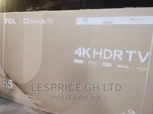 Durable >>TCL 65” Android Smart HDRTV