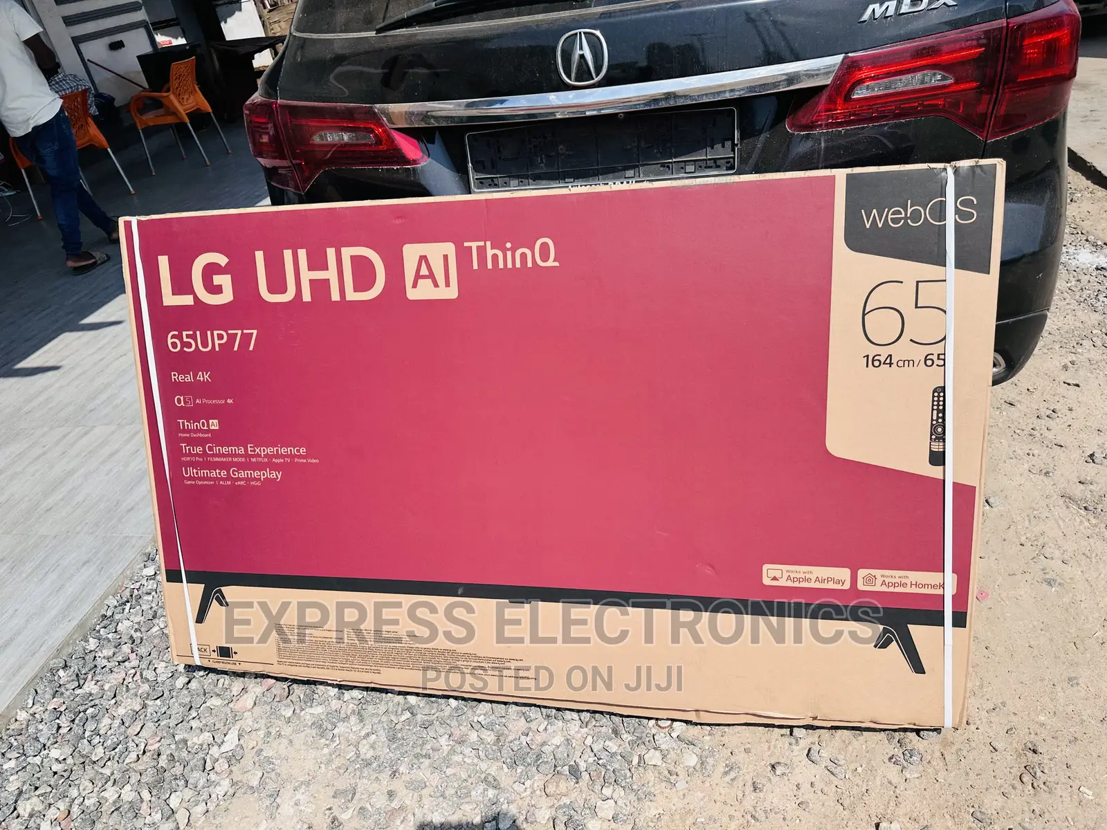 Glossy UHD Smart Authentic Sleek Lg Up7760 65”