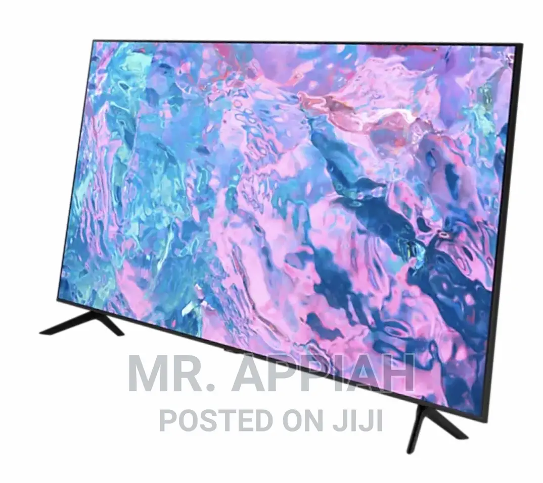 Slim Black Samsung 43CU7172 43 Inch Crystal Ultra HD Tv