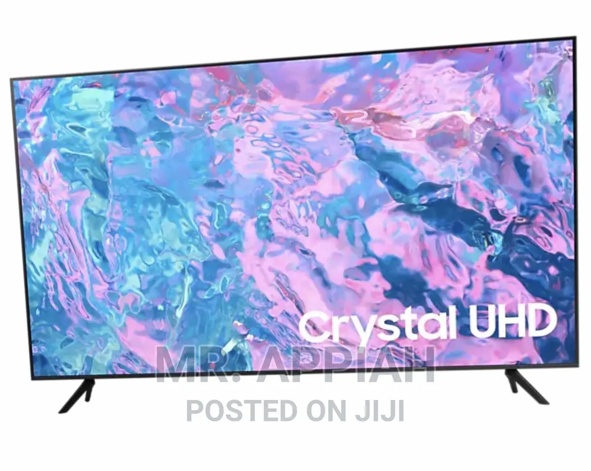 Slim Black Samsung 43CU7172 43 Inch Crystal Ultra HD Tv