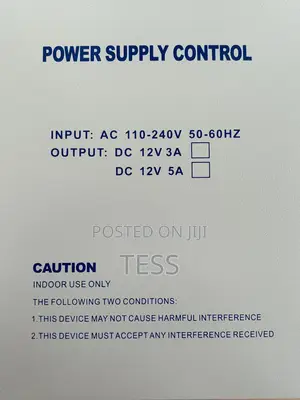 Access Control Power Supply With Backup Battery