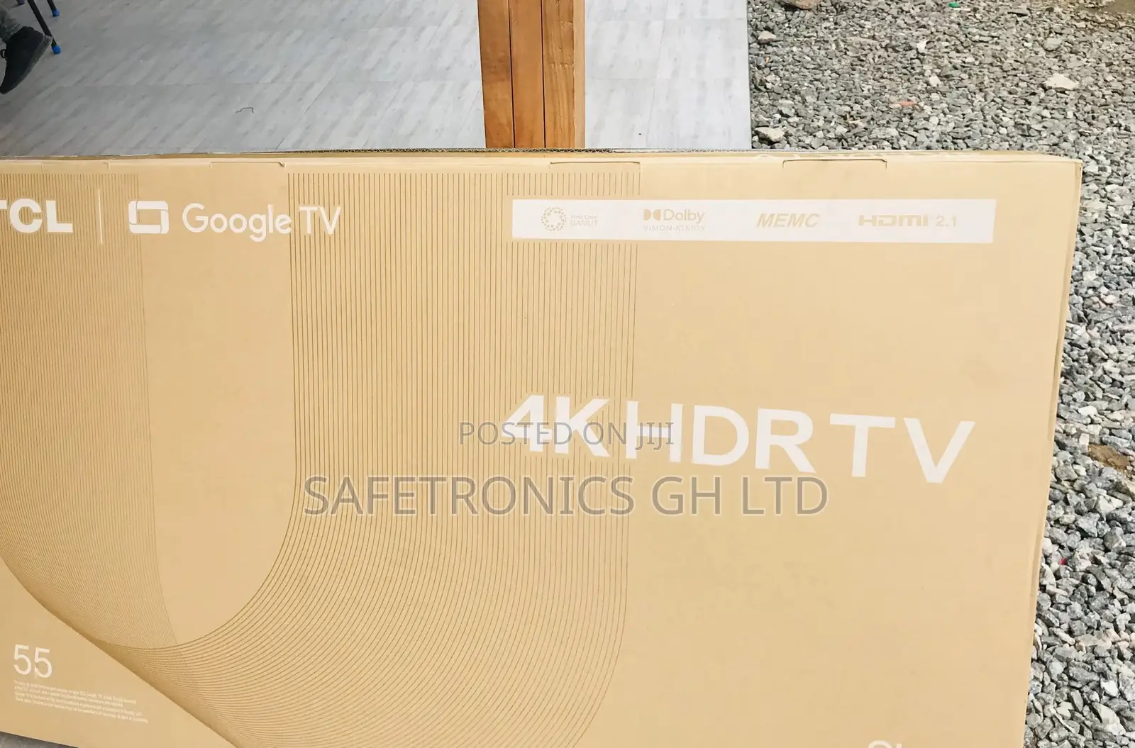 Led Smart TCL Crystal P635 55 Inches HDR Tv