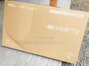TCL Real Smart 55 Inches Glossy HDR P635 Durable Tv
