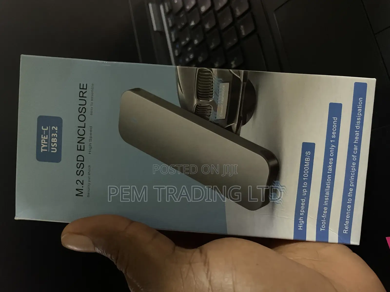 External SSD Case Enclosure