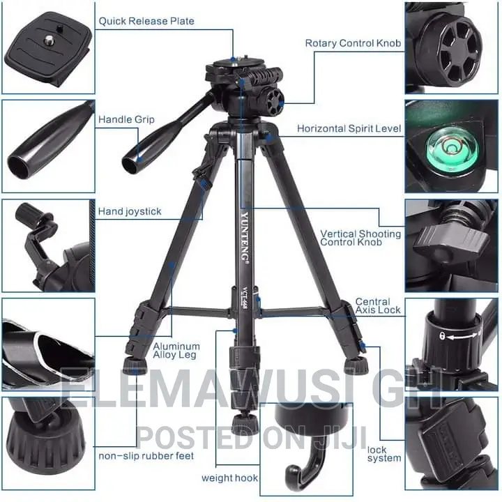 Yunteng VCT 668 Tripod Stand