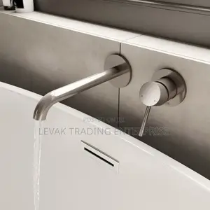 Black Basin Tap - Anti Rust Wall Tap - Basin Mixer
