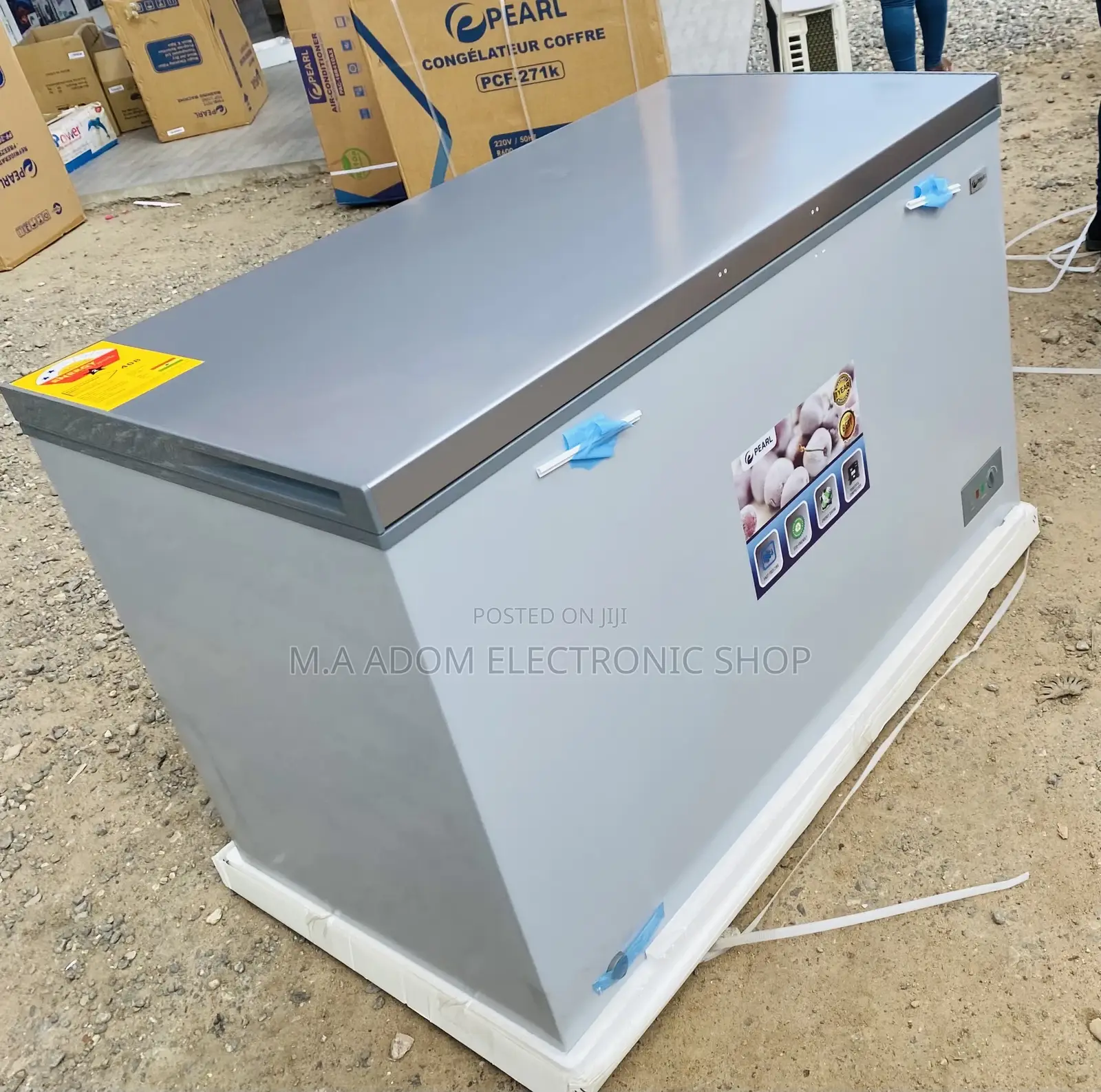 High Quality Pearl PCF-380 Single Door Chest Freezer,316L
