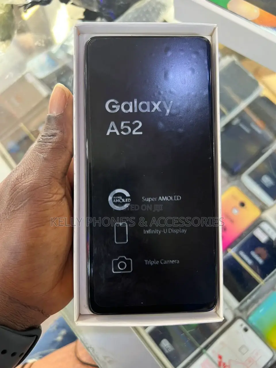 New Samsung Galaxy A52 5G 128 GB Black