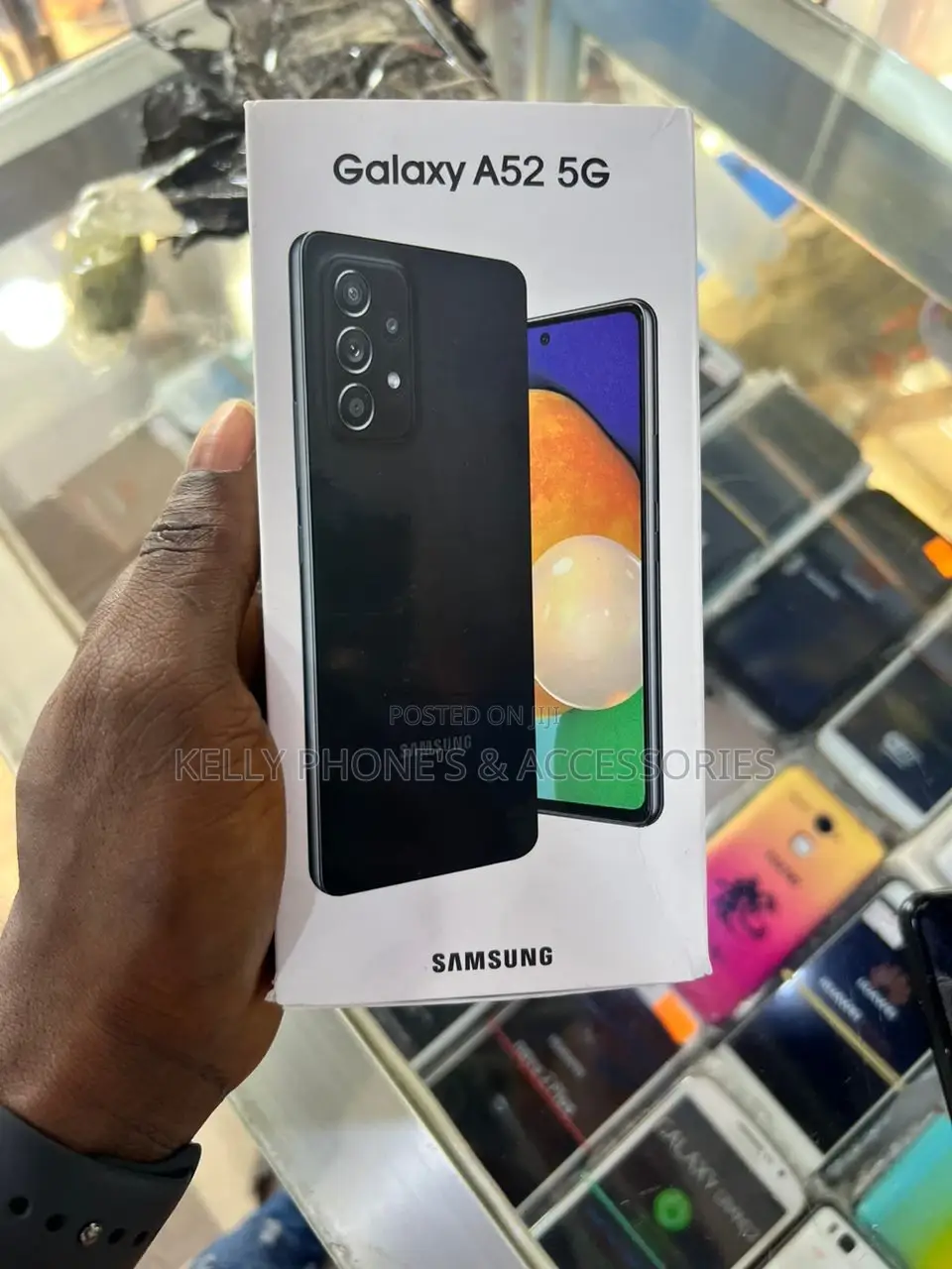 New Samsung Galaxy A52 5G 128 GB Black