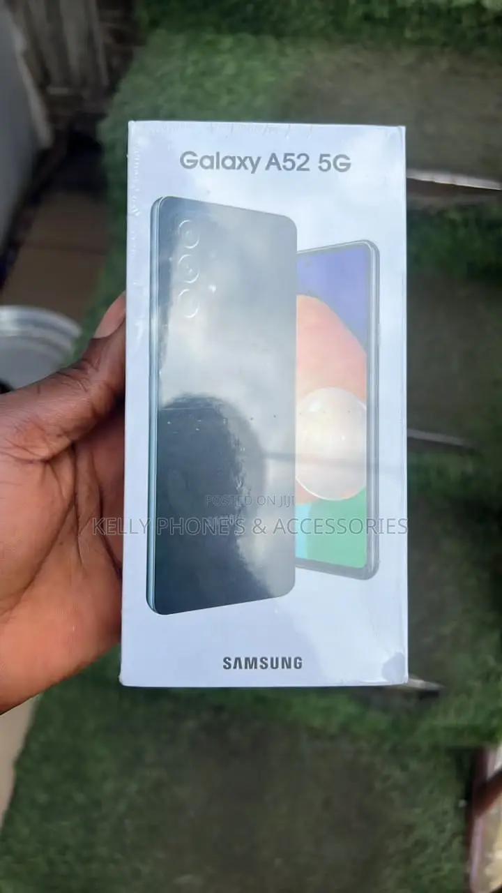 New Samsung Galaxy A52 5G 128 GB Black
