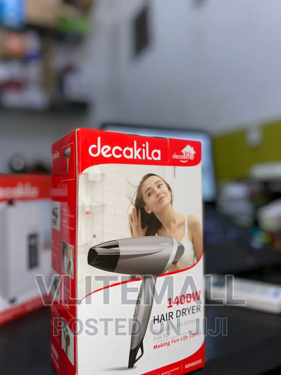 Decakila Hair Dryer 1400w (KEHS025G)